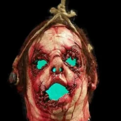 "Jack The Lantern" Lighted Severed Head Halloween Prop