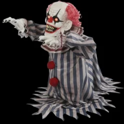 "Jumping Clown" Electric Animated Halloween Prop