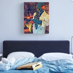 Lab Experiment Canvas Print