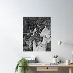 Lab Experiment Poster -Halloween Mask Shop lab experiment poster 29931833032752