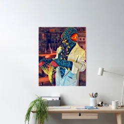 Lab Experiment Poster -Halloween Mask Shop lab experiment poster 29931833163824