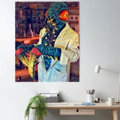 Lab Experiment Poster -Halloween Mask Shop lab experiment poster 29931833294896