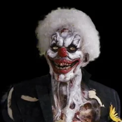 "Last Laugh The Zombie Clown" HD Studios Pro Costume -Halloween Mask Shop last laugh the zombie clown hd studios pro halloween costume 14102699049008