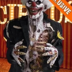 "Last Laugh The Zombie Clown" HD Studios Pro Costume -Halloween Mask Shop last laugh the zombie clown hd studios pro halloween costume 8179929473