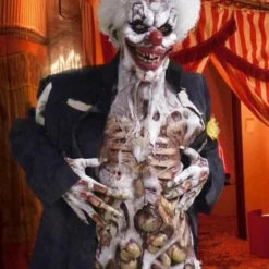 "Last Laugh The Zombie Clown" HD Studios Pro Costume -Halloween Mask Shop last laugh the zombie clown hd studios pro halloween costume 8672942209