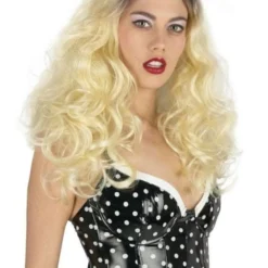 "Long And Sassy Blonde" Halloween Wig