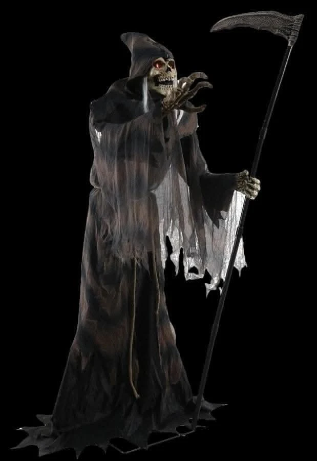 "Lunging Reaper" Electric Animated Halloween Prop 1 "Lunging Reaper" Electric Animated Halloween Prop