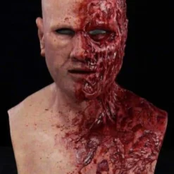"Meatbag The Zombie" Silicone Mask