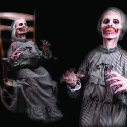 "Mother" Electric Animated Halloween Prop