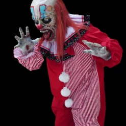 "Movie Clown Suit In Red" Costume