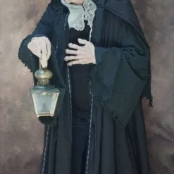 "Movie Quality Black Robe" Costume -Halloween Mask Shop movie quality creature robe halloween costume robe 15355487387696