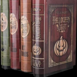 "Moving Haunted Books" Animated Halloween Prop