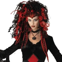 "Nightmare Black Widow" Halloween Wig