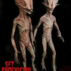 "Phoenician Alien" Professional Halloween Prop - 5 Feet Tall