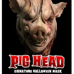 "Pig Head" HD Studios Pro Mask -Halloween Mask Shop pig head hd studios pro halloween mask 28733193519152
