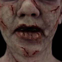 "Possessed" Silicone Mask -Halloween Mask Shop possessed creepy silicone halloween mask 8704050433