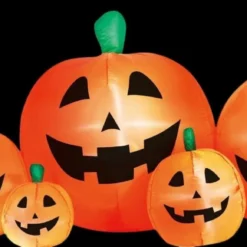 "Pumpkin Patch" Air-blown Inflatable Halloween Decoration