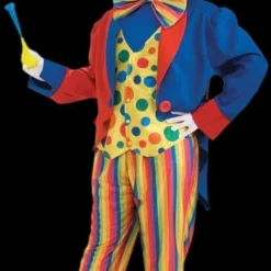 "Rainbow Clown Suit - Adult 3XL" Costume