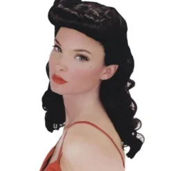 "Retro-Style Pin Up Babe" Halloween Wig