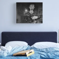 Robbie Rotten Canvas Print -Halloween Mask Shop robbie rotten canvas print 29934375305264