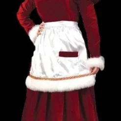 "Santa Mrs. Velvet Dress - MD LG" Christmas Costume