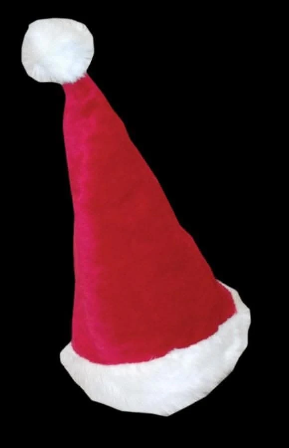 "Santa Party Hat - Red/White" Christmas Costume Accessory 1 "Santa Party Hat - Red/White" Christmas Costume Accessory