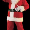"Santa Suit - Flannel - Adult" Costume