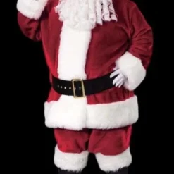 "Santa Suit - Plush Crimson - Plus Size" Costume