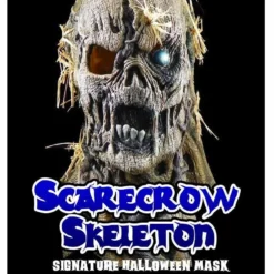"Scarecrow Skeleton" HD Studios Pro Mask 9 "Scarecrow Skeleton" HD Studios Pro Mask -Halloween Mask Shop scarecrow skeleton hd studios pro halloween mask 28757562032176