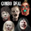 "Severed Heads Halloween Props" - 5x Package Deal