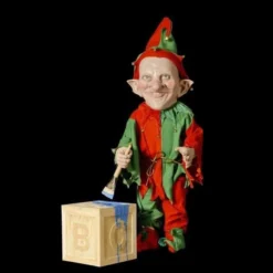 "Sloppy The Elf" Animated Christmas Prop