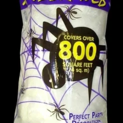 "Spider Web Bag - 8.4oz" Haunted House Decoration
