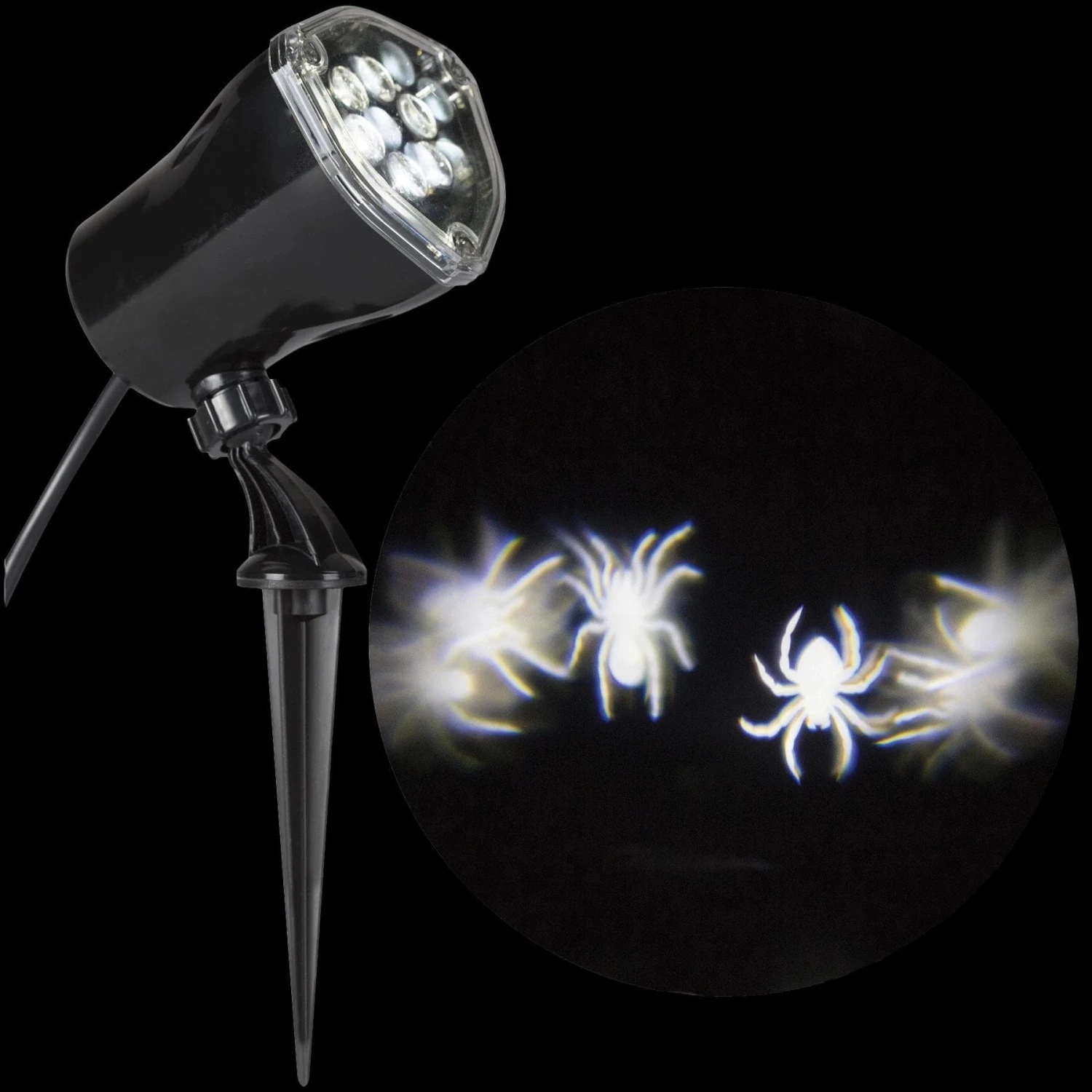 "Spiders Lightshow Projector" Haunted House Lighting 1 "Spiders Lightshow Projector" Haunted House Lighting