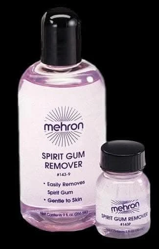 "Spirit Gum Remover - 9 Oz Bottle" Halloween Makeup / Accessory 1 "Spirit Gum Remover - 9 Oz Bottle" Halloween Makeup / Accessory
