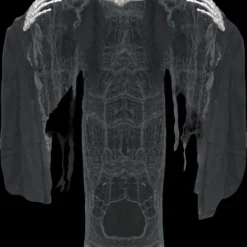 "Standing Reaper With Moving Jaw" Electric Animated Halloween Prop