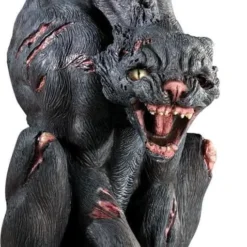 "Stray Black Cat" Halloween Animal Prop