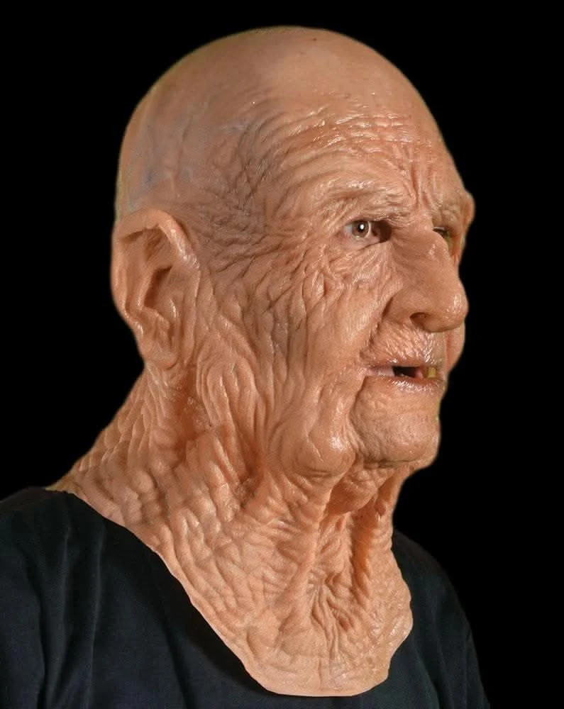 "Supersoft Old Man" Moving Mouth Mask 1 "Supersoft Old Man" Moving Mouth Mask