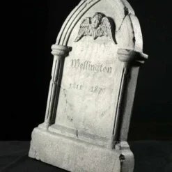 "Tipping Tombstone" Graveyard Prop