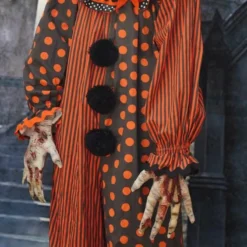 "Two Faced Jester" HD Studios Costume -Halloween Mask Shop two faced jester hd studios halloween costume 28885618327600