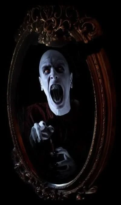 Vampire Haunted Mirror Professional Animated Halloween Decoration 2 Vampire Haunted Mirror Professional Animated Halloween Decoration - Image 2