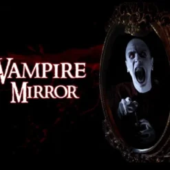 Vampire Haunted Mirror Professional Animated Halloween Decoration