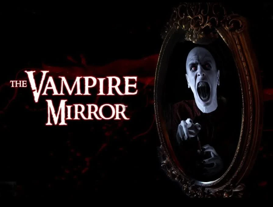 Vampire Haunted Mirror Professional Animated Halloween Decoration 1 Vampire Haunted Mirror Professional Animated Halloween Decoration