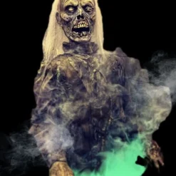 Zombie Barrel Fright Scare Animatronic