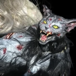 "Zombie Cat" HD Studios Halloween Puppet Prop -Halloween Mask Shop zombie cat hd studios halloween puppet prop 8720869761