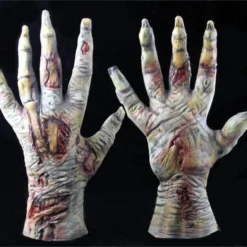 "Zombie Skeleton Hands" Halloween Costume Gloves -Halloween Mask Shop zombie skeleton hands halloween costume gloves 28664306827312